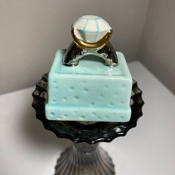 Nora Fleming A65C "She says Yes" HTF Retired Engagement Ring mini - Picture 3 of 7